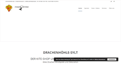 Desktop Screenshot of drachenhoehle-sylt.de
